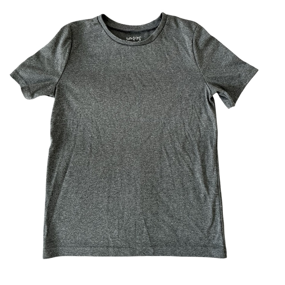 Jumping Beans Active Boys Short-Sleeve T-Shirt, Dark Gray, Size 8